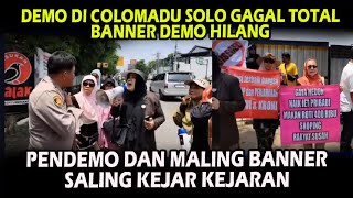 NGAKAK  PENDEMO EMAK EMAK DARI JAKARTA KOCAR KACIR KEMALINGAN BANNER UNTUK DEMO [upl. by Izzy]