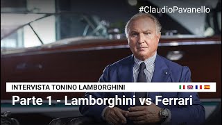 Tonino Lamborghini quotLamborghini vs Ferrariquot English subtitles [upl. by Dohsar804]