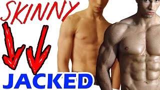 5 Easy Steps to GAIN WEIGHT and MUSCLE FAST for SKINNY GUYS and Hard Gainers  Gain Muscle Mass Bulk [upl. by Tanya]