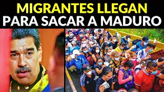 ¡MADURO CONTRA LAS CUERDAS Millones de migrantes vuelven a Venezuela para sacar al dictador [upl. by Donelu707]