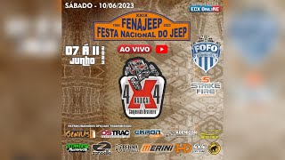 AOVIVO DESAFIO RADICAL CAMPEONATO BRASILEIRO 4x4  XXIX FENAJEEP  PROVAS DE SÃBADO 10062023 [upl. by Gimble]