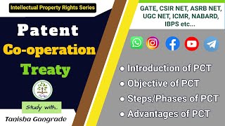 Patent Cooperation Treaty  PCT in IPR  Intellectual Property Rights  IPR  by Tanisha Gangrade [upl. by Riana156]