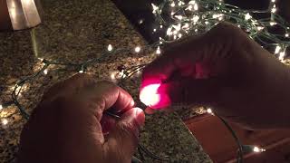 Making Christmas Lights Flash [upl. by Ecirtra]