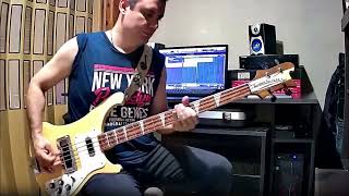 With A Little Help From My Friends  Bass Cover [upl. by Yoreel]