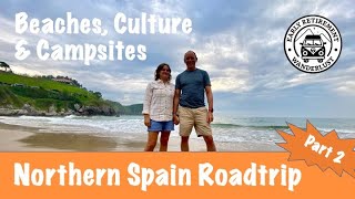 Campervan Roadtrip Part 2 the Northern Spanish beaches Bilbao amp San Sebastián [upl. by Sturdivant]