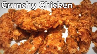 Crunchy Chicken  How To Make Crispy Spicy Fried Chicken Recipe  Attias kitchen [upl. by Cyrie]