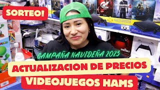 ACTUALIZACION DE PRECIOS CAMPAÑA NAVIDEÑA 2023 SORTEO Y PROMOCIONES EN VIDEOJUEGOS HAMS [upl. by Yared]