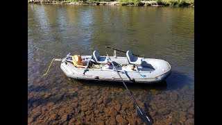 Customer Review  126quot Saturn Whitewater Raft with custom NRS Fishing Frame Package [upl. by Ekrub85]