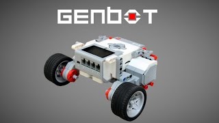 Make your First Lego Mindstorms EV3 Robot  GenBot [upl. by Enoch701]