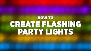 After Effects Party Light Animation in 7 MINUTES  Adobe Tutorial [upl. by Arline954]