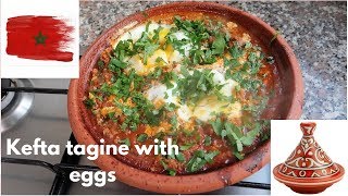 Kefta tagine with eggs Marokańskie tagine z klopsikami i jajkami [upl. by Anima]