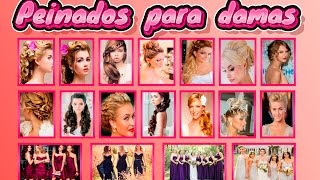 PEINADOS PARA DAMAS DE HONOR 2016 PEINADOS FÁCILES CON TRENZAS PEINADOS PARA BODAS 2016 [upl. by Swayne811]