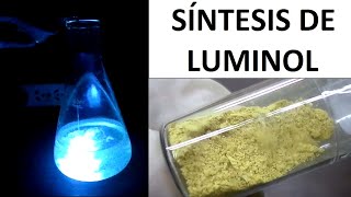 Síntesis de Luminol [upl. by Coco]