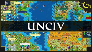 Unciv Fantasia  Free Empire  Civilization Strategy Game Fantasy Mod [upl. by Elladine]