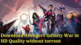 Download Avengers Infinity War in Hindi [upl. by Stclair426]