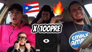 BAD BUNNY  X 100PRE ALBUM REACCION REVIEW [upl. by Oates]