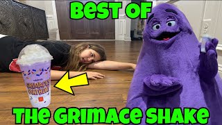 Drinking The Grimace Shake Rewind Carlaylee HD Skit [upl. by Atronna]