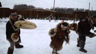 Russia Koryak national dance [upl. by Ainnos]