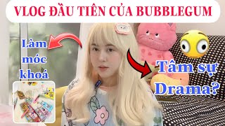 VLOG NGOÀI ĐỜI ĐẦU TIÊN CỦA GUM  LÀM MÓC KHOÁ KỂ CHUYỆN DRAMA [upl. by Maltz]