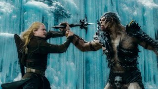 Legolas Battles Bolg  Extended Fight  The Hobbit Battle of the Five Armies 2014 Movie Clip [upl. by Iv526]