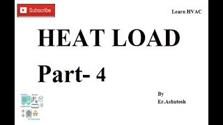 Heat Load Calculation in Hindi II हिट लोड II Part 4 [upl. by Nnylahs60]