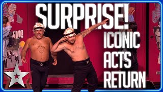 SURPRISE These ICONIC acts are back with a bang  Britains Got Talent [upl. by Latsyrk]