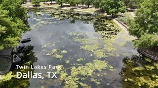 Restoring Twin Lakes Park Dredging and Algae Removal by Merrell Bros [upl. by Elleryt64]