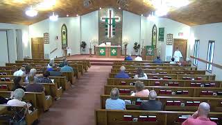 2024 08 04 Sunday Worship St Johns ELCA mp4 [upl. by Sholem92]