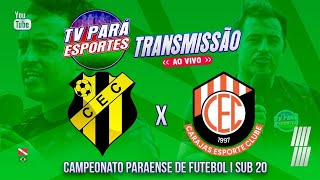 Castanhal Ec X Carajás Fc  PARAZÃO 2023 [upl. by Anirok370]