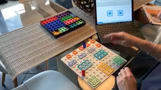 Year 1P2 Position direction and movement with Numicon ages 56 [upl. by Lindly]