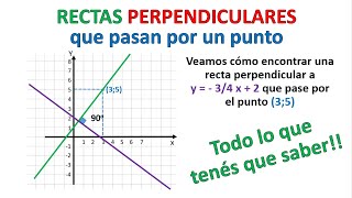 RECTAS PERPENDICULARES [upl. by Elrahc121]