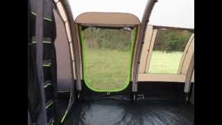 Kampa Southwold 8 AirFrame Tent  Interior  wwwoutdoormegastorecouk [upl. by Sclater569]