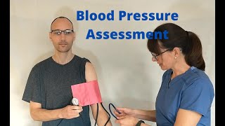 Manual Blood Pressure BP Assessment [upl. by Aynekat534]