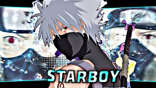 STARBOY  KAKASHI HATAKE AMVEDIT [upl. by Coward]