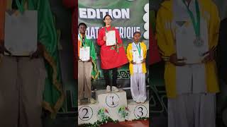 Three Gold Medals in Taiji Style for Saoussane Esannaghi  Dakar 2024 motivation wushu [upl. by Ahsuatan]