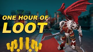 1 Hour of Loot Kril Tsutsaroth  RS3 [upl. by Arabrab262]