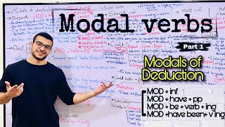 شرح الاستنتاج فى اللغة الانجليزية مع د عمر ❤️  شرح modal verbs  شرح modal verbs of deduction [upl. by Mathia]