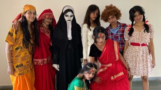 Our College dance performance 💀 Horror Dance Horror Comedy Dance [upl. by Atiuqer]