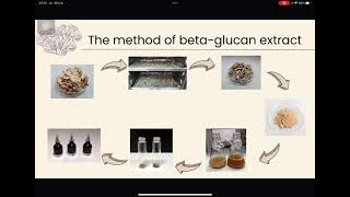 The extraction of beta glucan from Schizophyllum commune [upl. by Mortimer]