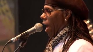 Chic feat Nile Rodgers  Le Freak  live at Eden Sessions 2013 [upl. by Ahsaekal]