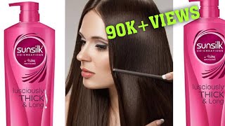 Sunsilk thick amp long shampoo ReviewBest shampoo for hair loss female good shampoo for hair [upl. by Chadbourne448]