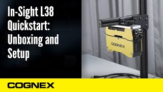 InSight L38 Quickstart Unboxing and Setup  Cognex Support [upl. by Anida]