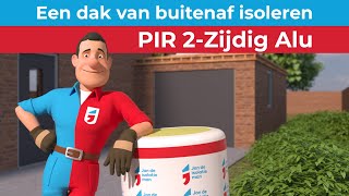 Hoe isoleer ik een plat dak van buitenaf  buitenzijde [upl. by Attelrak]