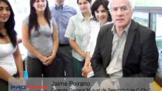 Jaime Peirano  Gerente General Mutual de Seguridad CChC [upl. by Lammaj]