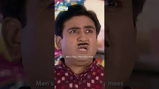 Mens topic when they meet tmkoc funny relatable shorts navratri garba coldplay boss [upl. by Accissej340]