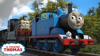 Il Trenino Thomas  Dan e Dart  compilazione  cartoni animati per bambini [upl. by Ravilob]