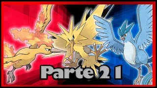 Pokémon The Red Chapter Parte 21 Los 3 PÁJAROS LEGENDARIOS [upl. by Holub764]