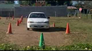 Practicas de conos para pruebas de manejo en puntarenas [upl. by Ariahay]