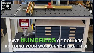 Save HUNDREDS of dollars building your workbench like this [upl. by Elak]