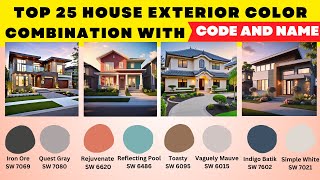 Best Sherwin Williams Exterior Paint Colors 2024Exterior House Painting Color Ideas Sherwin William [upl. by Spracklen27]